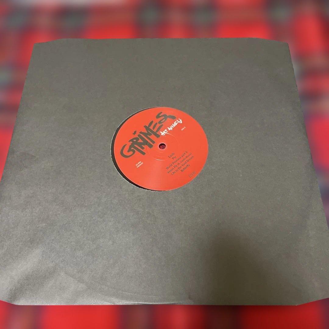 美品！Grimes『Art Angels』アナログレコード 豪華アートカード付属