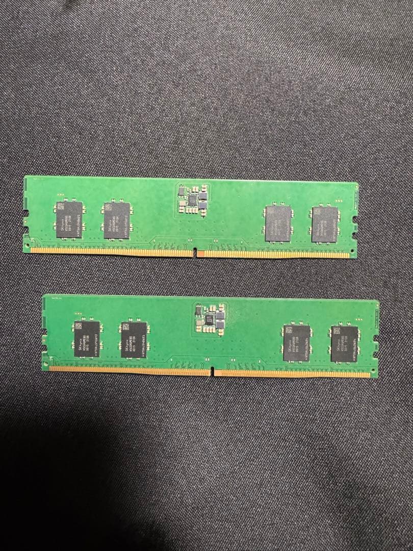 DDR5-4800 8gb 2枚