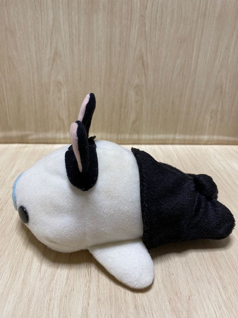 まめゴマ おきがえぬいぐるみ 黒うさぎ　平成レトロ
