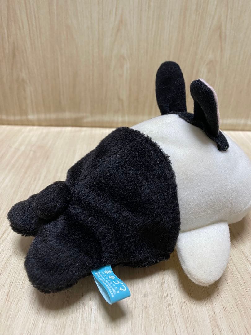 まめゴマ おきがえぬいぐるみ 黒うさぎ　平成レトロ