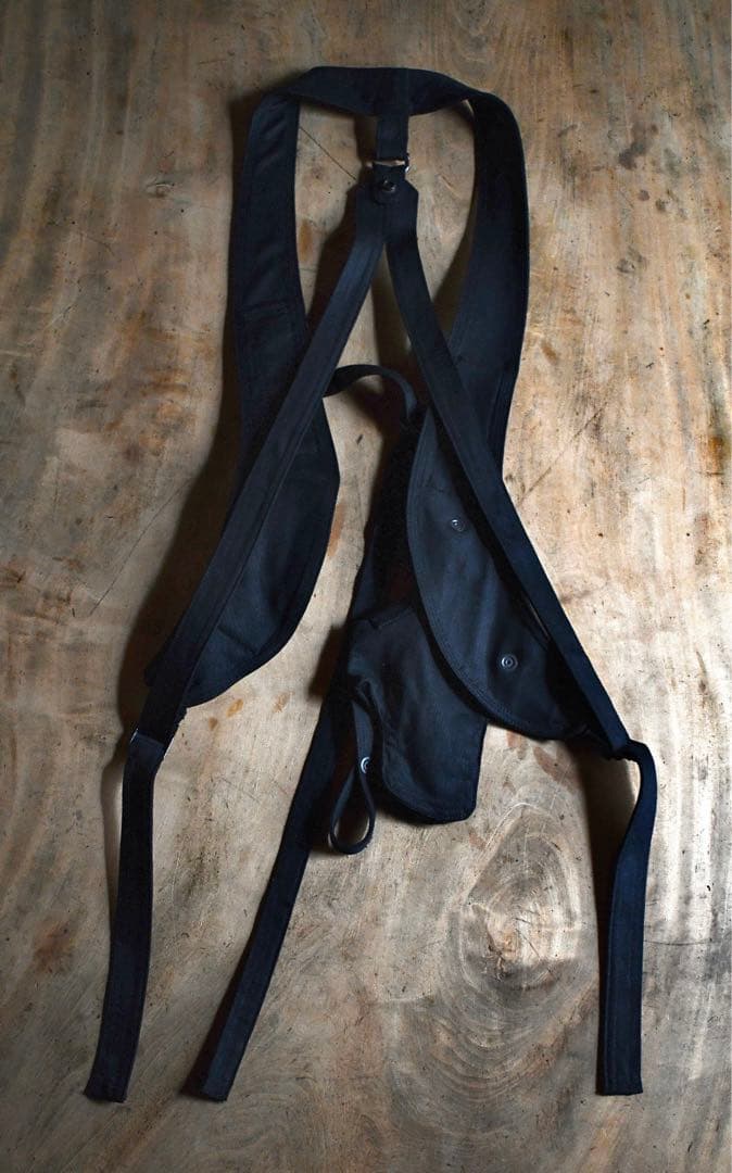 Julius ハーネスベストバッグ　ブラック　yohji yamamoto