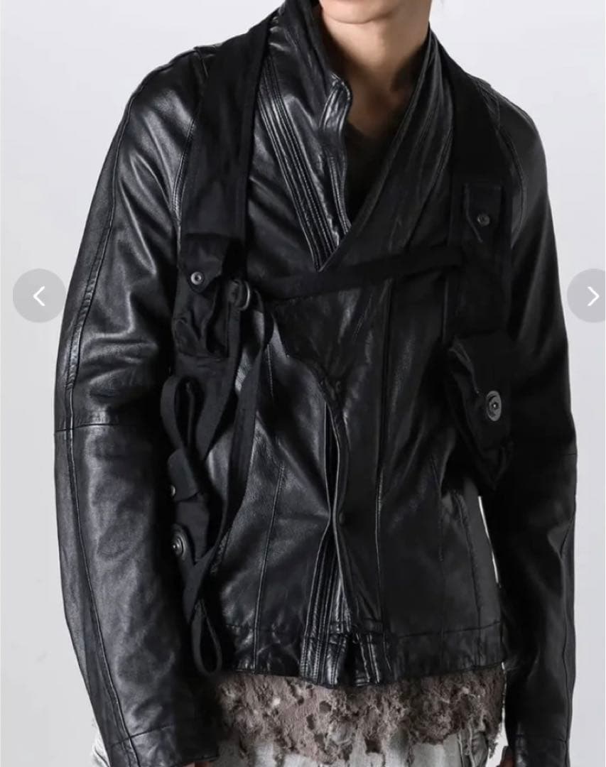 Julius ハーネスベストバッグ　ブラック　yohji yamamoto
