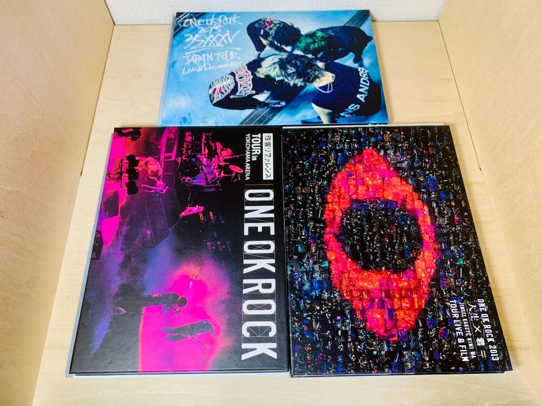 ONE OK ROCK ライブ DVD & Blu-ray 5枚セット 特典付
