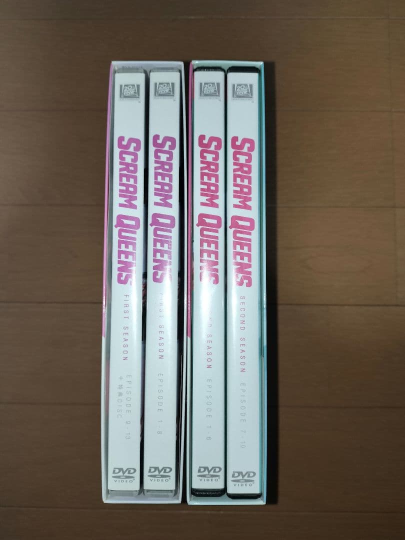 スクリームクイーンズ コレクターズbox シーズン1 シーズン2 セット