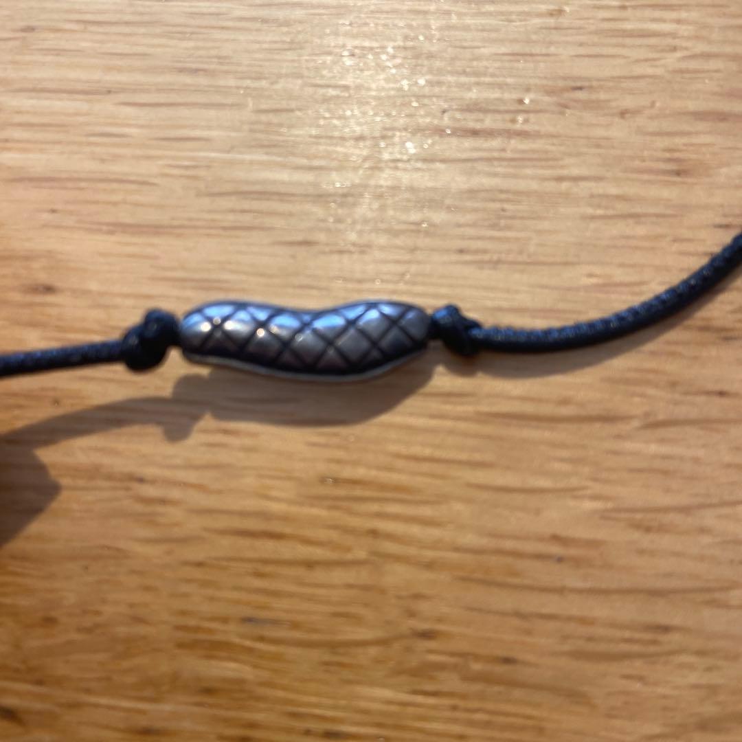 よ*し様 bottega veneta ネックレス　925 italy レザー