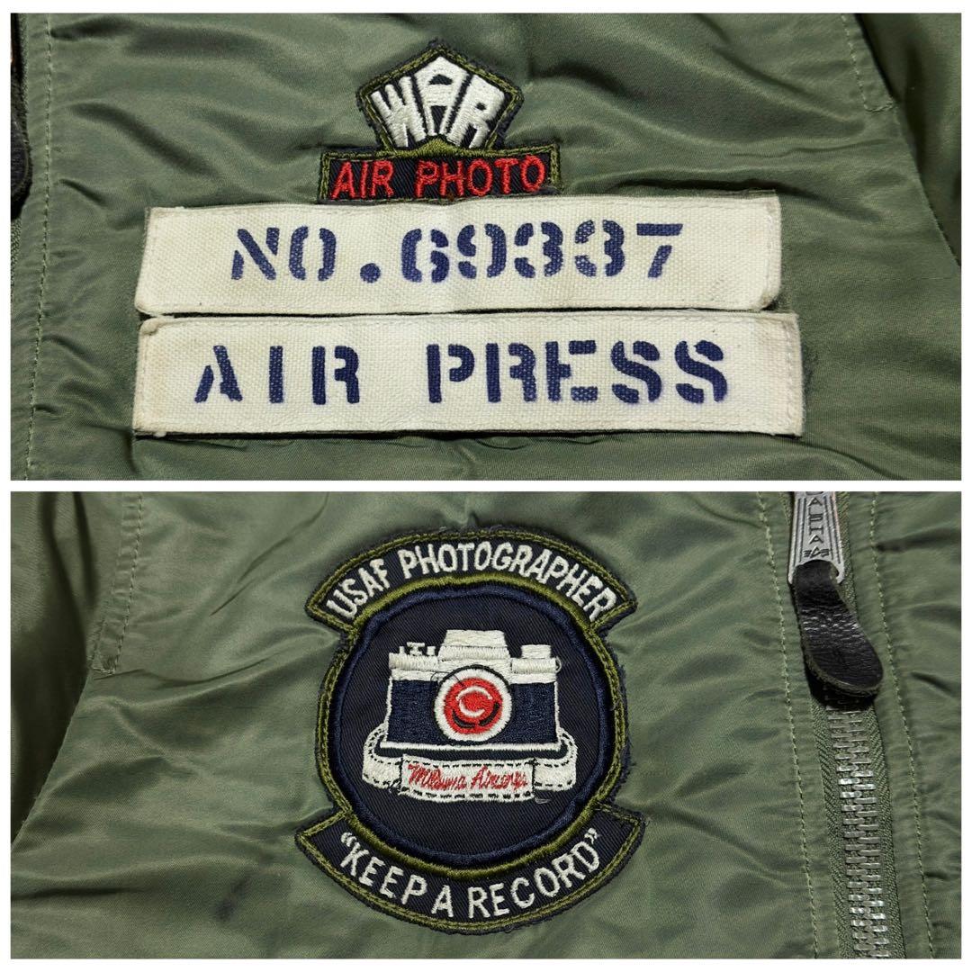 1996 モノマガジン別注　アルファ　米空軍カメラマン用　MA-1　ステンシル
