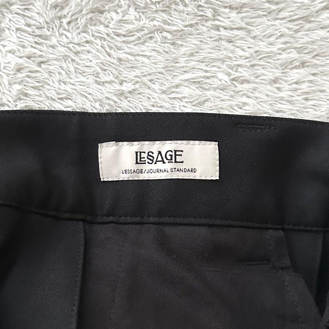美品 25AW レサージュ ロングプリーツスカート 36 ブラック