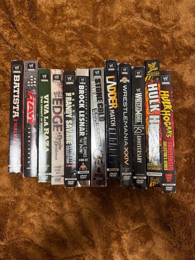 WWE プロレスDVD コレクション【海外DVD】 12セット　37枚