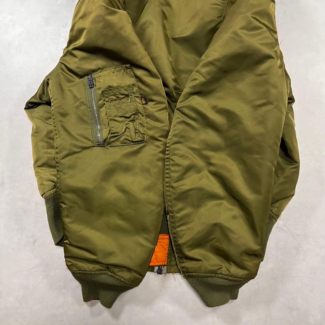 ◎90s Alpha industries MA-1 USA製 80s L