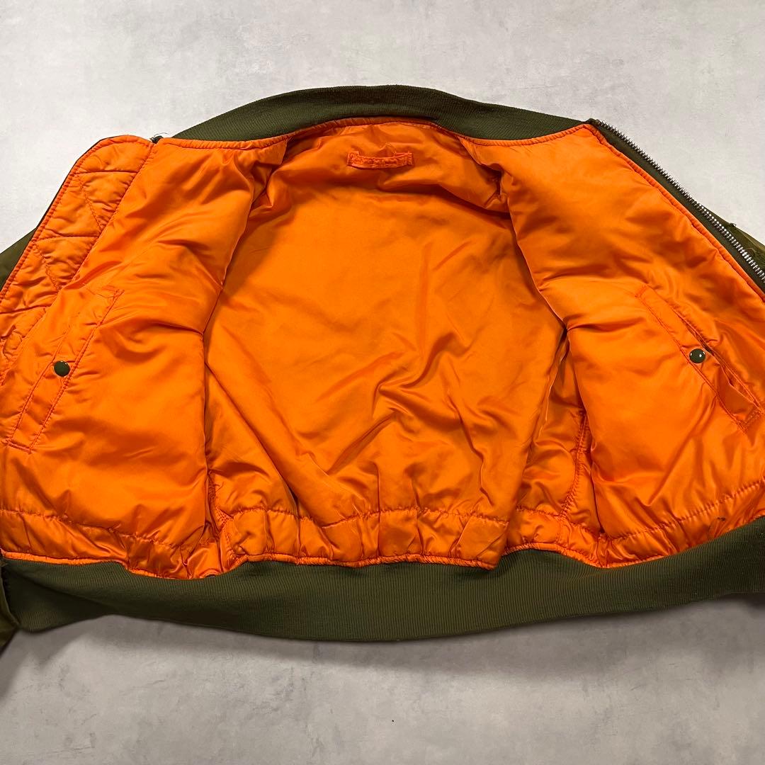 ◎90s Alpha industries MA-1 USA製 80s L