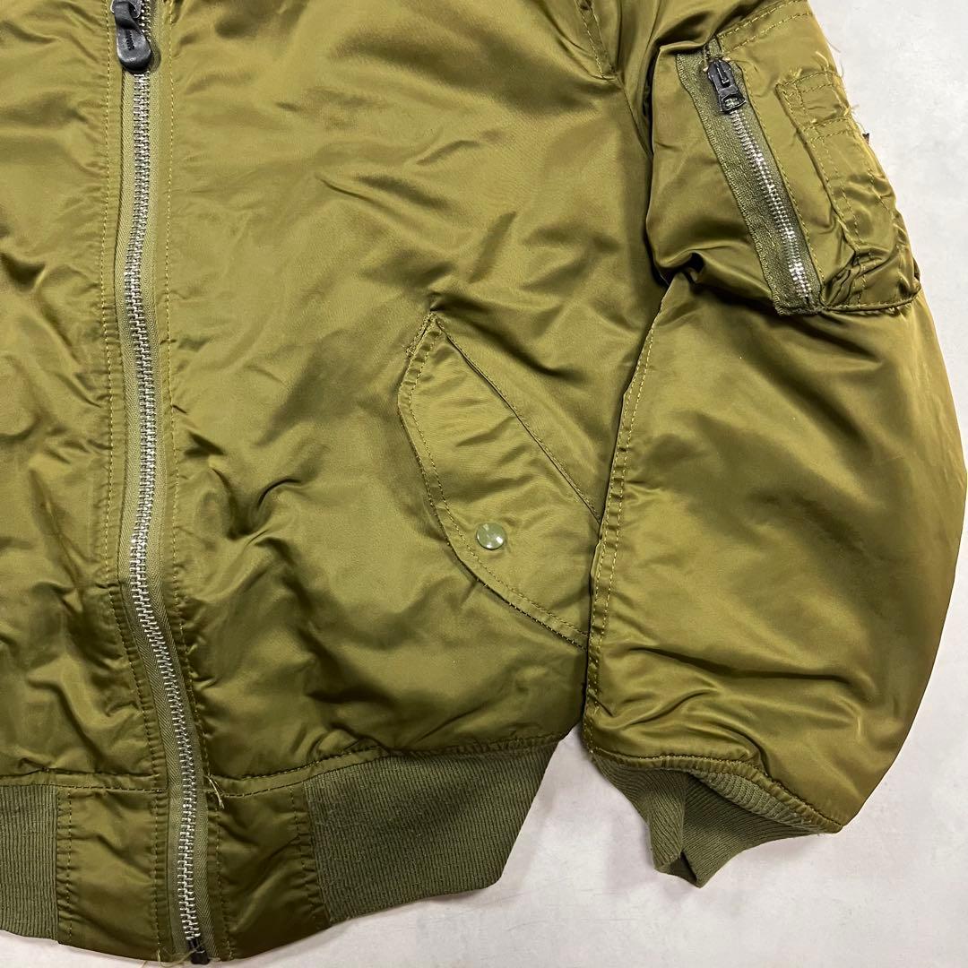 ◎90s Alpha industries MA-1 USA製 80s L
