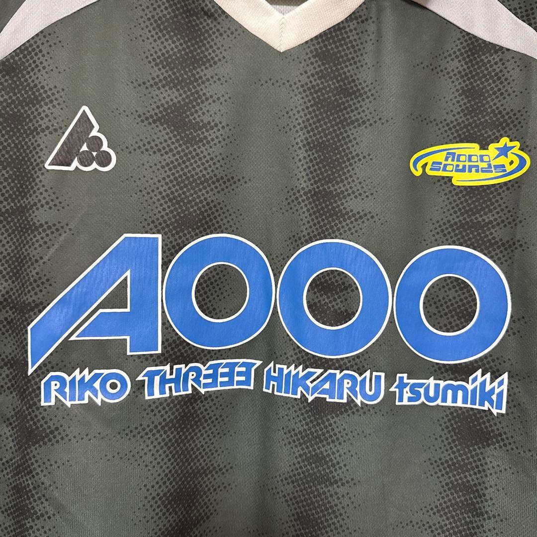 や*ち様 Aooo Live Tour BAKUBAKU ゲームシャツ グレー黒