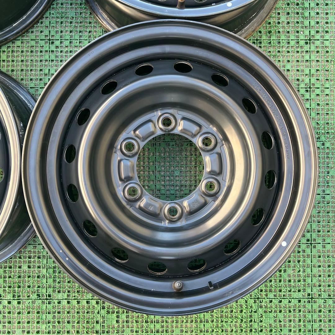 トヨタ純正 ハイエース用 15インチ スチールホイール4本 SNI 刻印