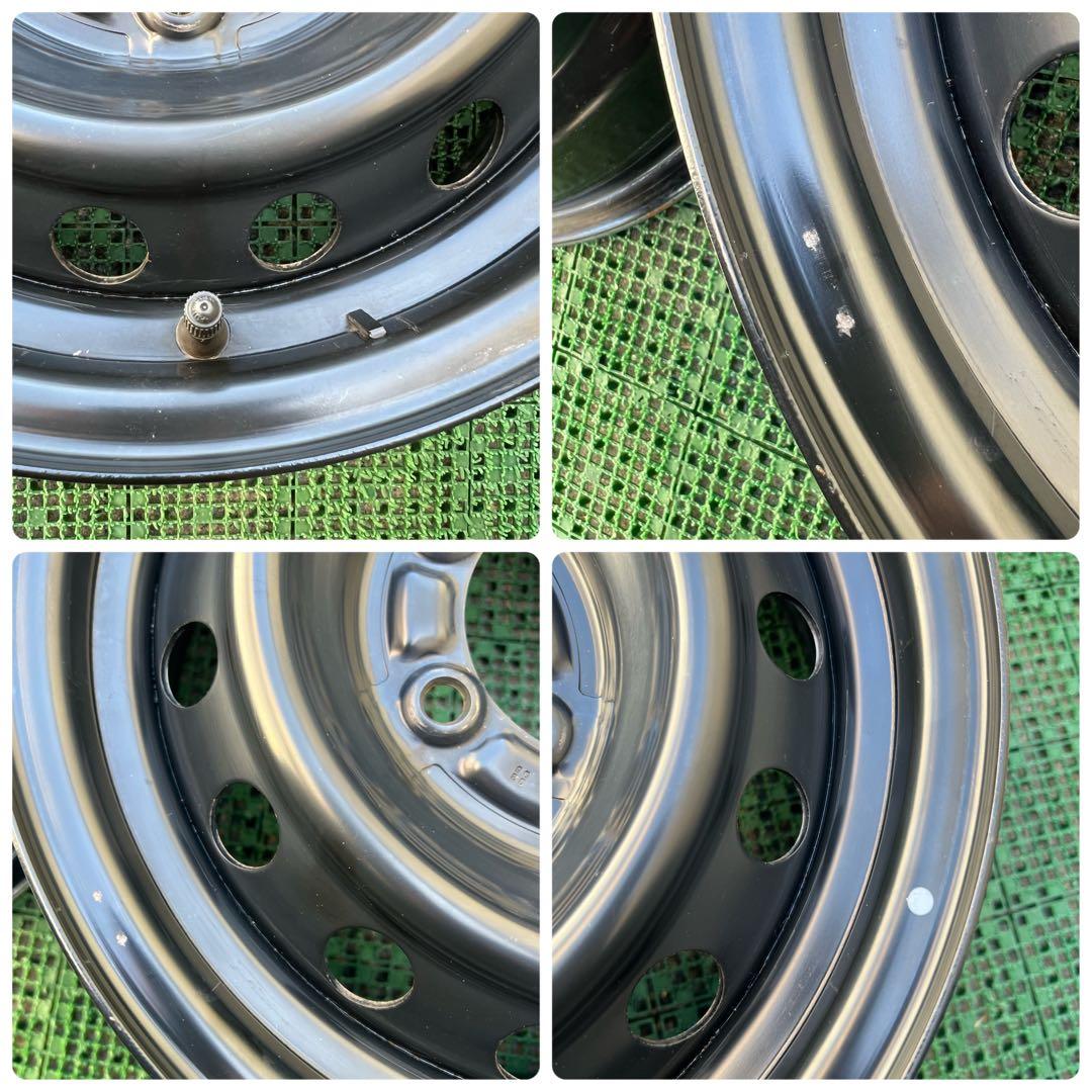 トヨタ純正 ハイエース用 15インチ スチールホイール4本 SNI 刻印
