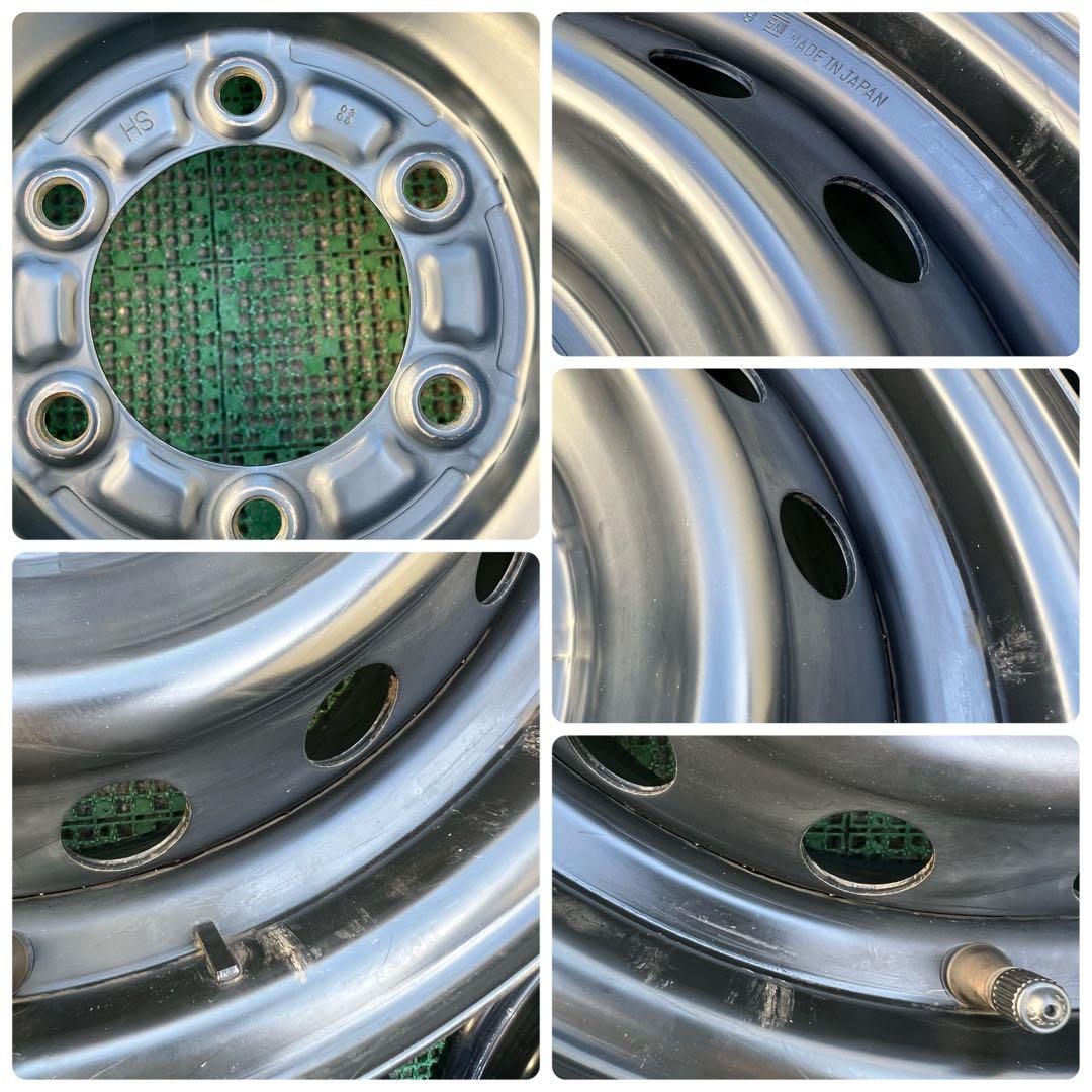 トヨタ純正 ハイエース用 15インチ スチールホイール4本 SNI 刻印