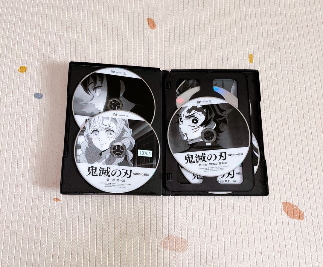 鬼滅の刃【刀鍛冶の里編】DVD　全巻セット　1巻〜6巻　全6巻