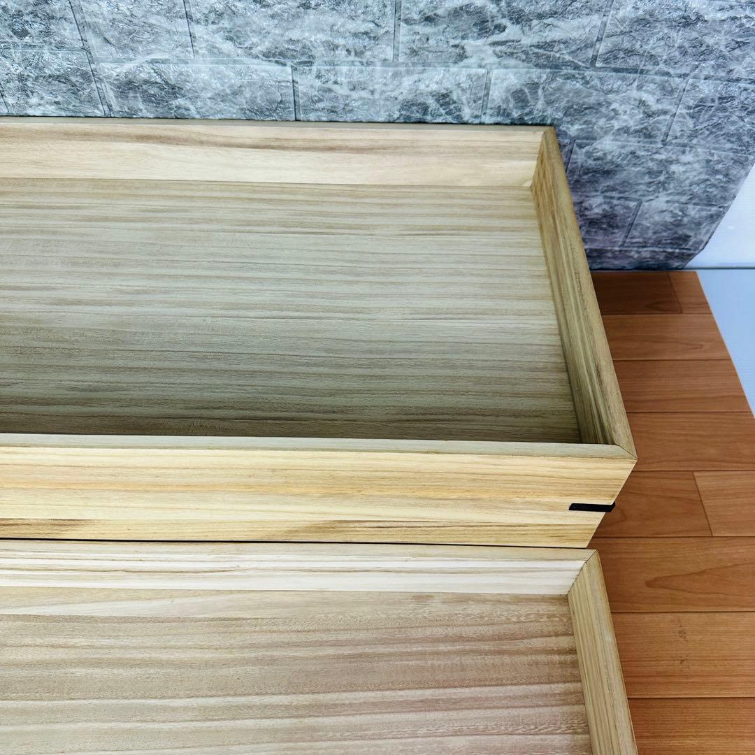 着物　桐箱　3段　着物収納