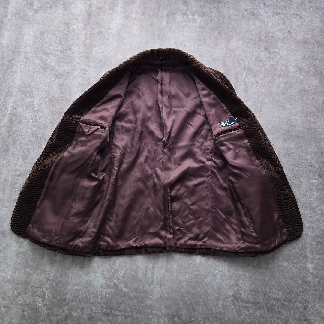 希少 PolobyRalphLauren コーデュロイ セットアップ ブラウン