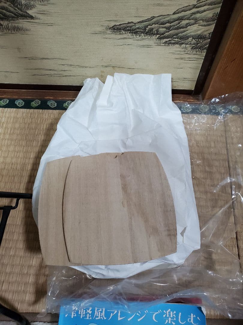 【メメ】津軽三味線本体 バチ教材 スタンドセット1式