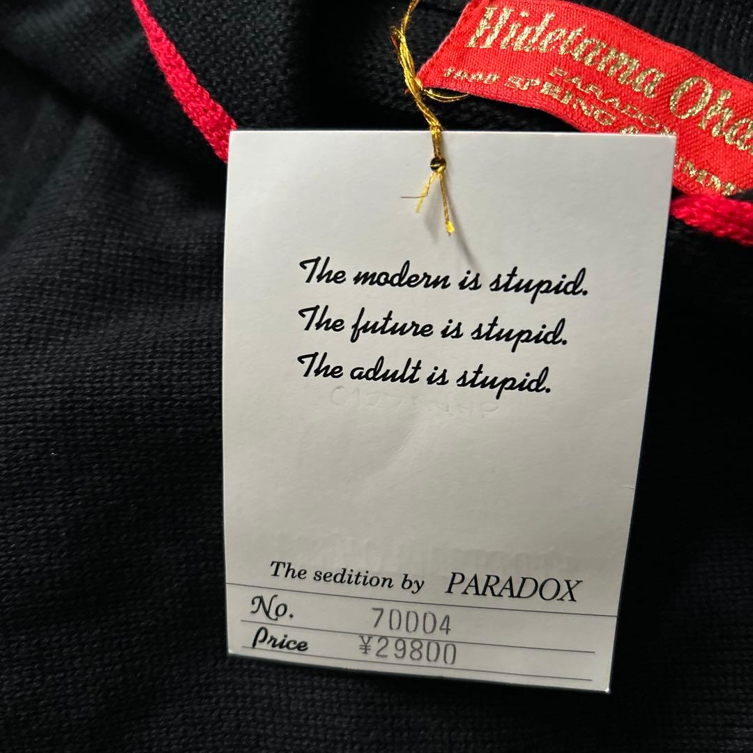 希少PARADOX hidetama oharaワンピースセーラー襟オーヴ刺繍