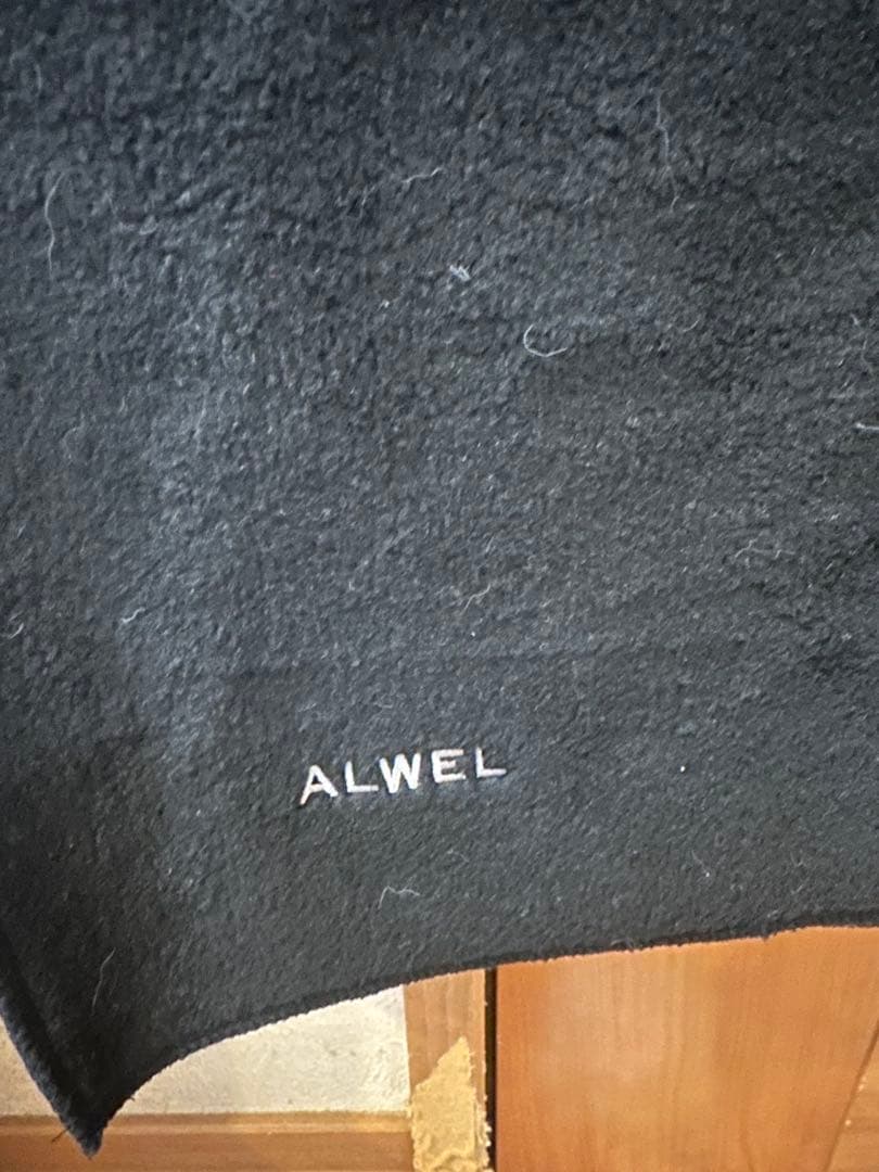 ALWEL ブラック ネックウォーマー