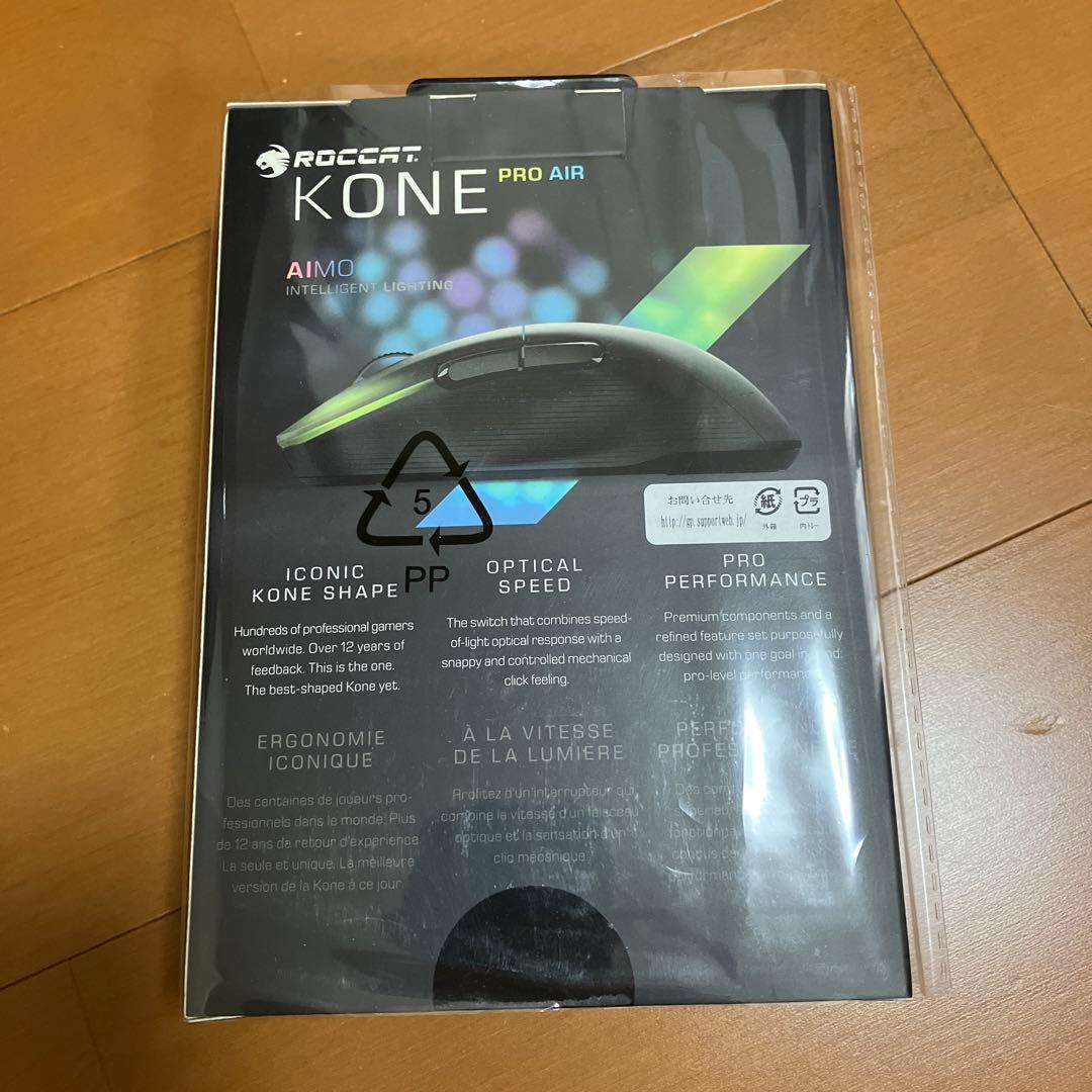 本日限定値引【新品、未開封】ROCCAT Kone Pro Air ワイヤレス