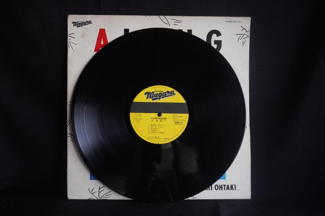 【LP】大滝詠一 ナイアガラ関連のレコード8作品セット アナログ盤