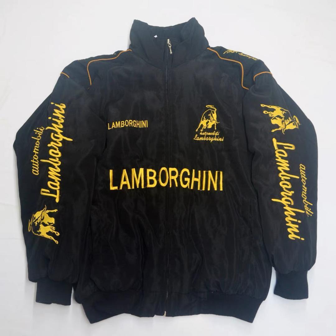 LAMBORGHINI F1 レーシングジャケットブルゾン 刺繍　中綿 男女兼用