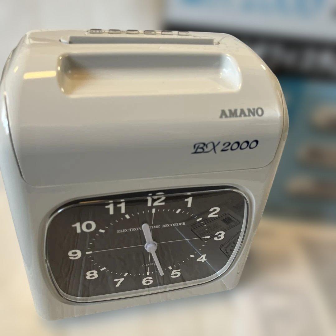 みー✳︎AMANO 電子タイムレコーダー BX 2000