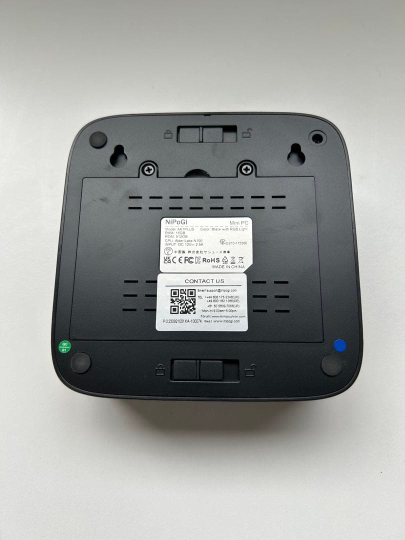 ♦︎①NiPoGi AK1PLUS RAM 16GB