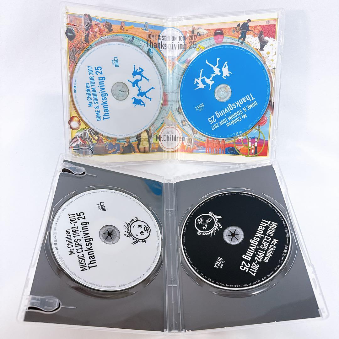 ほぼ新品◆Mr.Children 25周年30周年ライブ　DVD Blu-ray