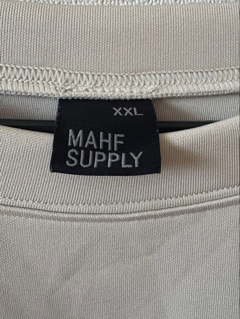 MAHF SUPPLY XXL グレー/ブラック 撥水長袖ウェア
