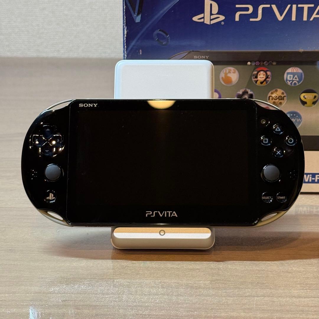 4-363 PSVITA PCH-2000 カーキ/ブラック 箱付き