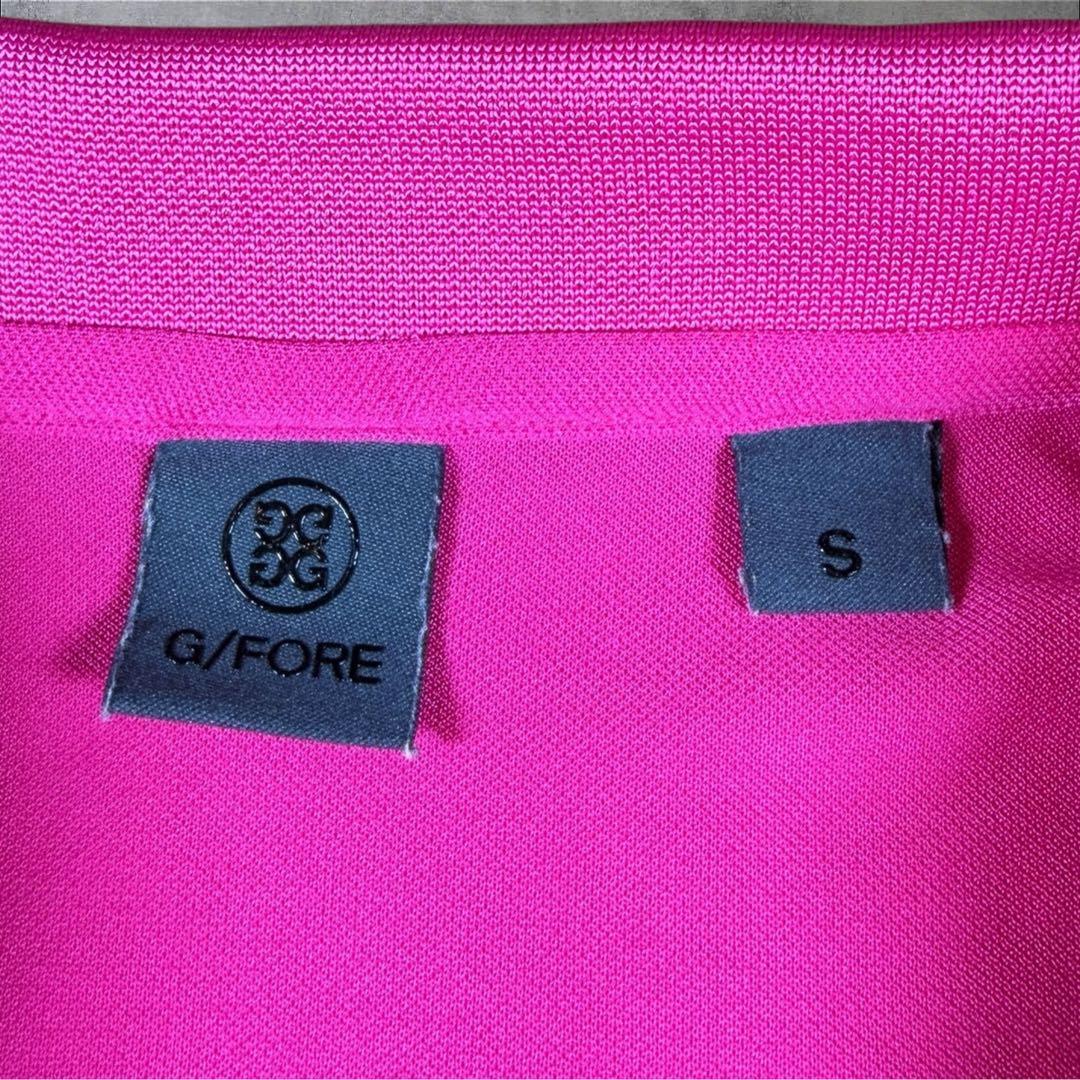 極美品 G/FOREジーフォア 半袖ポロシャツ ストレッチgolf ゴルフS