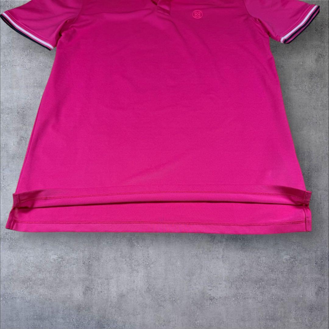 極美品 G/FOREジーフォア 半袖ポロシャツ ストレッチgolf ゴルフS