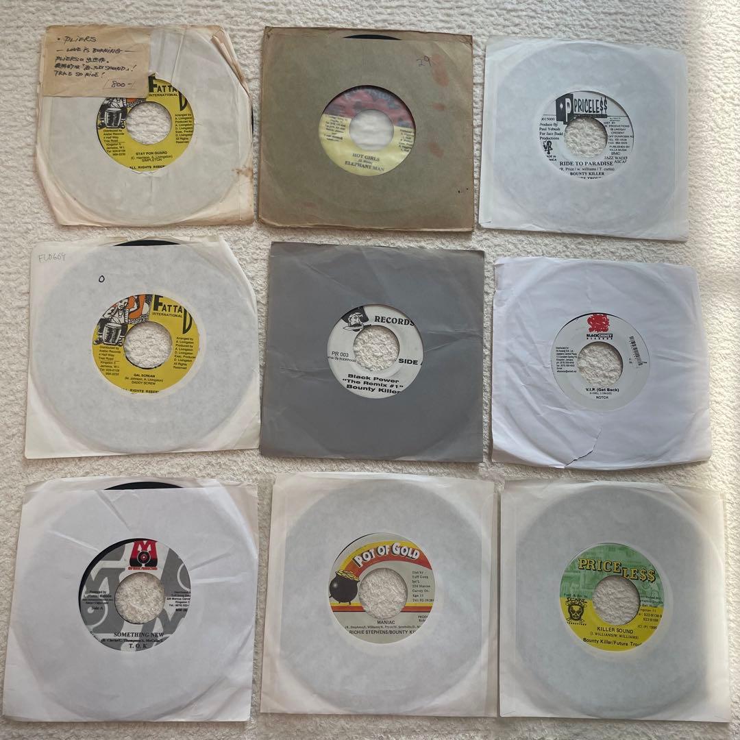 レゲエ　レコード　200枚　まとめて　ダンスホール　90年代〜