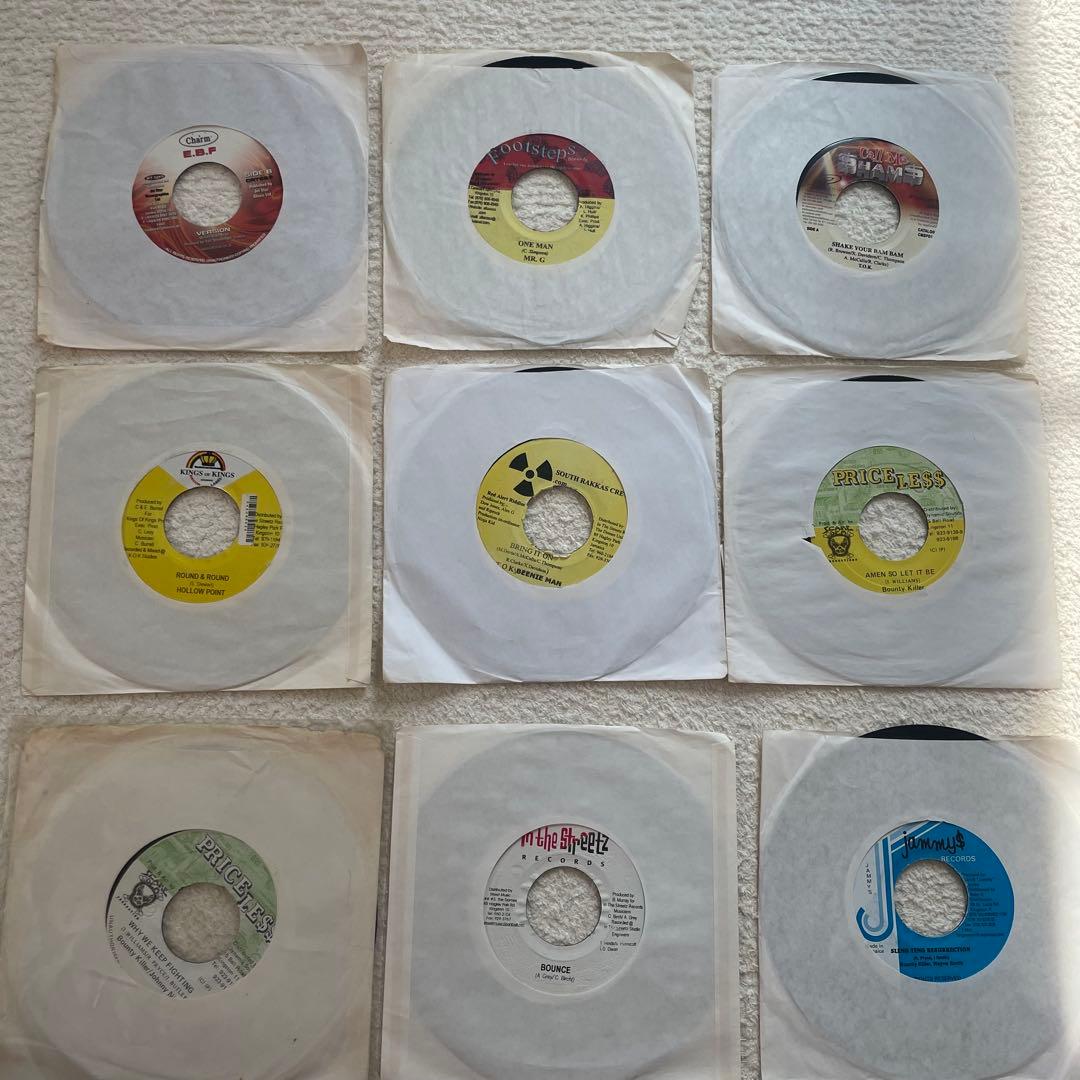 レゲエ　レコード　200枚　まとめて　ダンスホール　90年代〜
