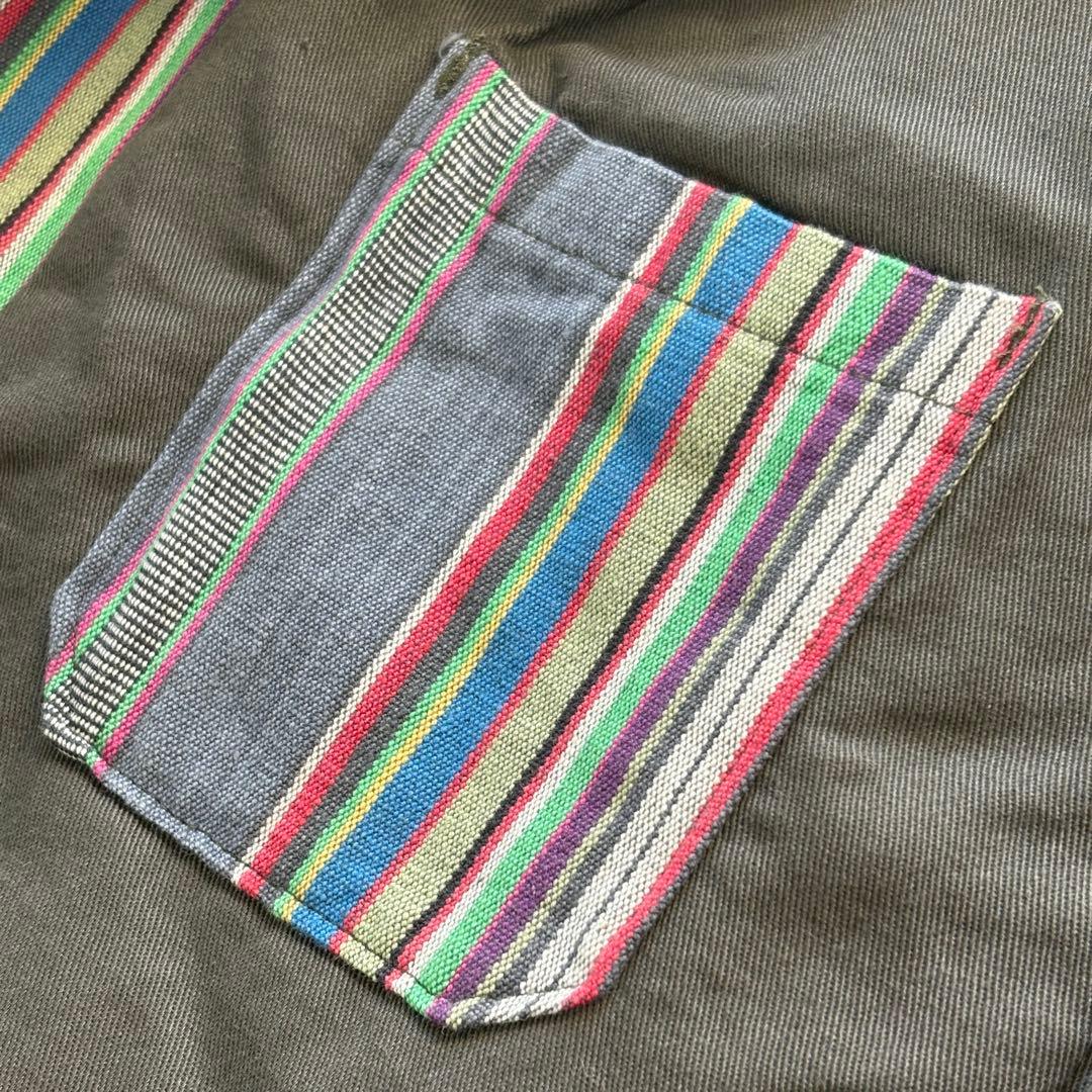 RRL DOUBLE ダブルアールエル ベスト マルチストライプ ラルフローレン