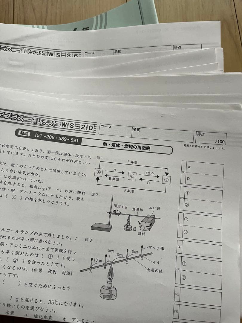 Sapix 6年 理科と社会 ウィークリーサピックス　まとめ買い