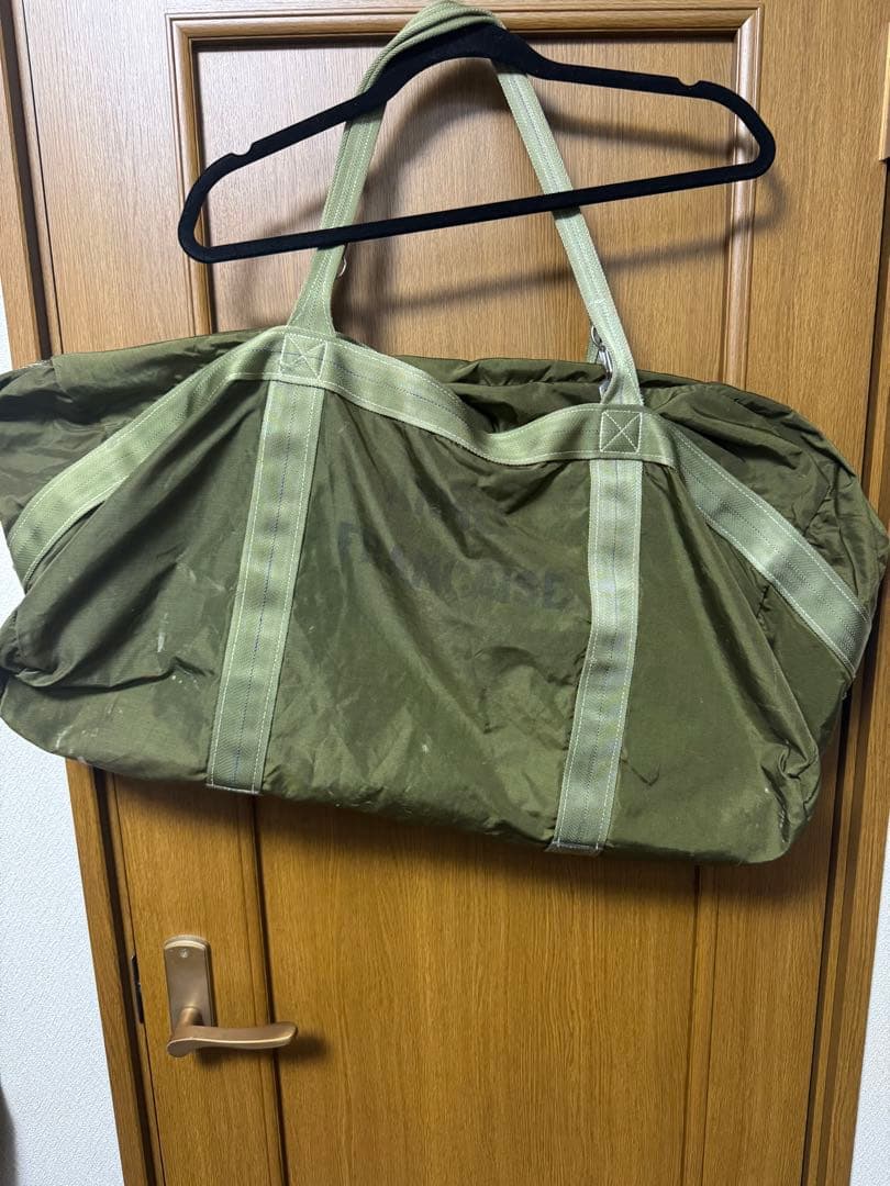 ビンテージ　フランス軍　パラトルーパー パラシュートバッグ