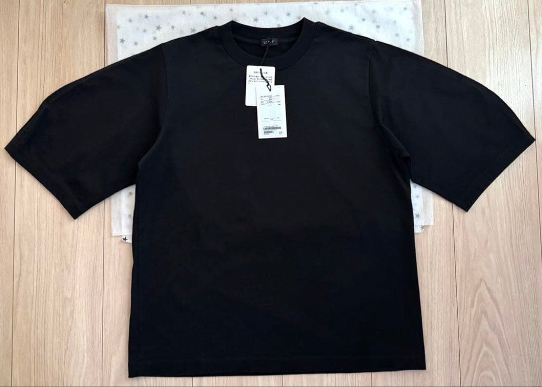 新品 LOEFF コットン クレセントスリーブ Tシャツ
