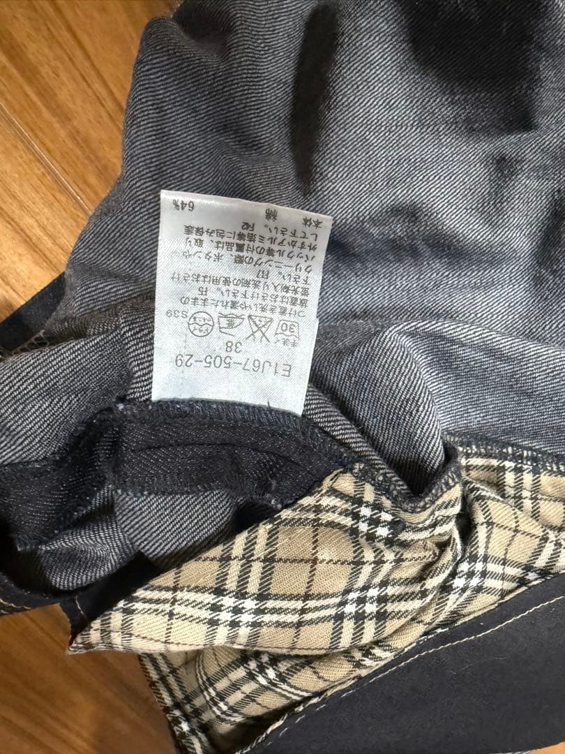 デニムワンピ