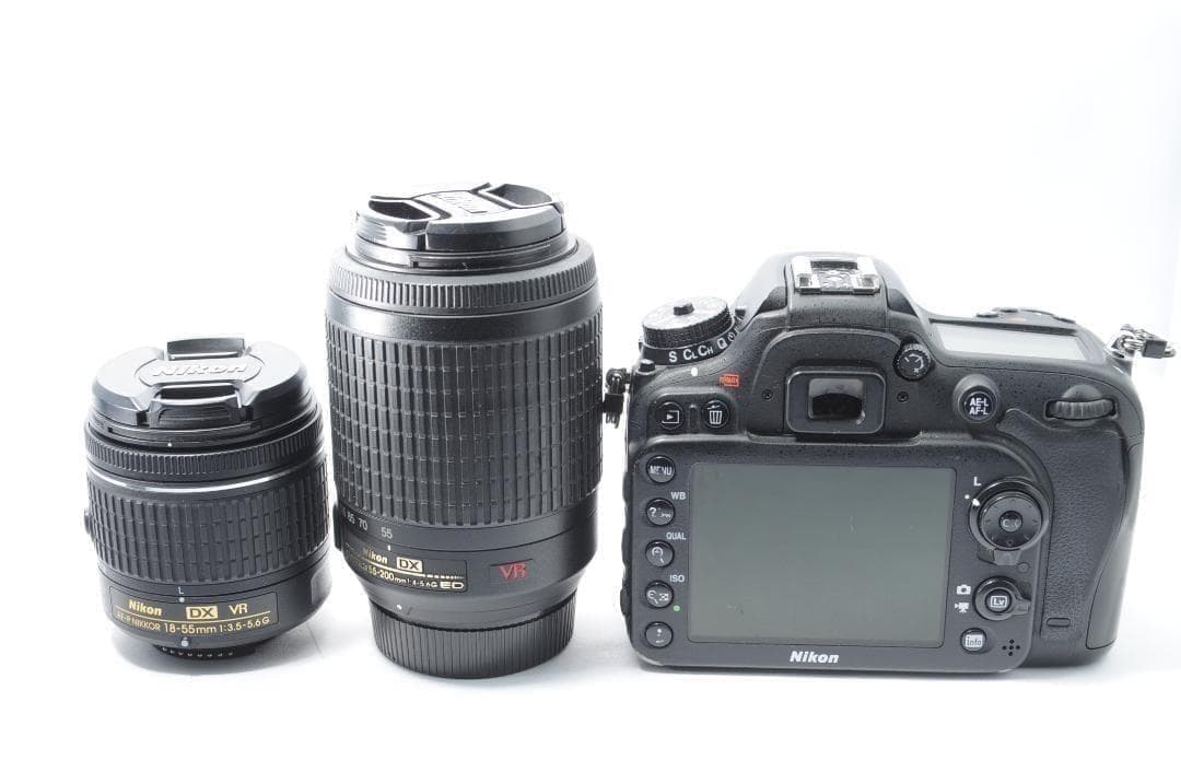 スポーツも家族も写真に綺麗に残す❤️Nikon D7100 ダブルレンズセット