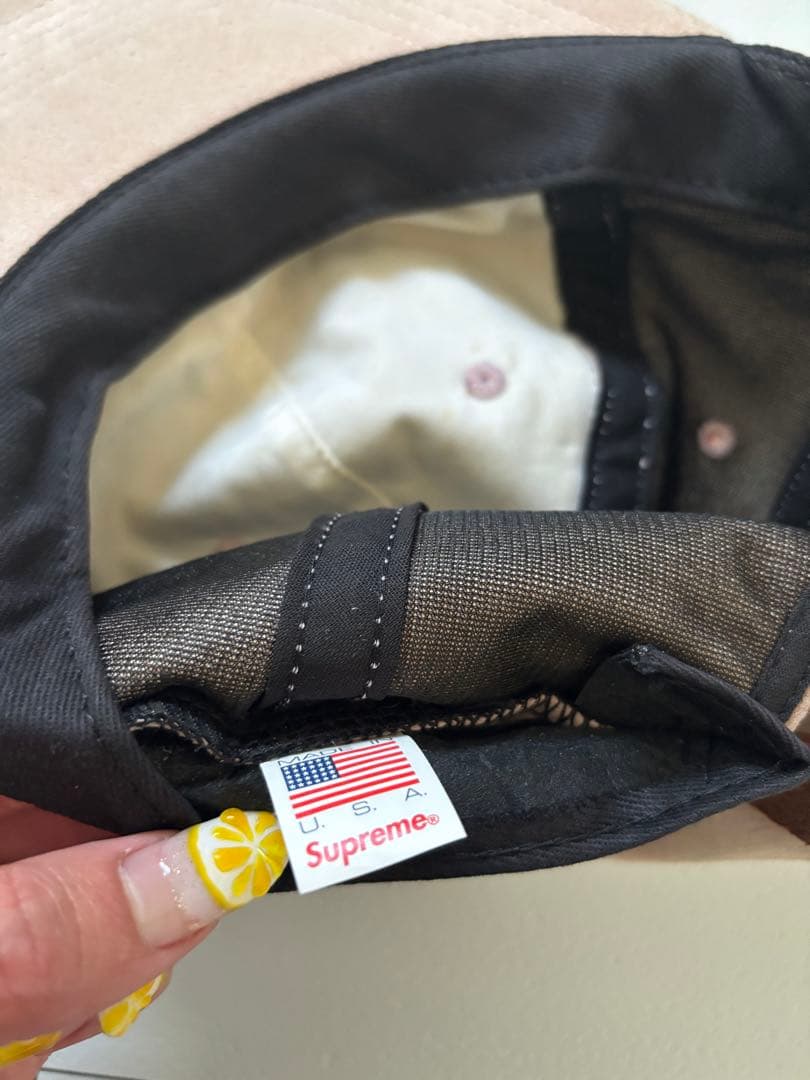 帽子 supreme new york Classic Logo 6-Panel