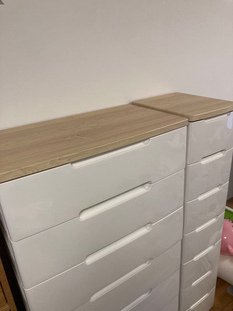 アイリスオーヤマ チェスト 7段 幅73cm 幅33cm セット