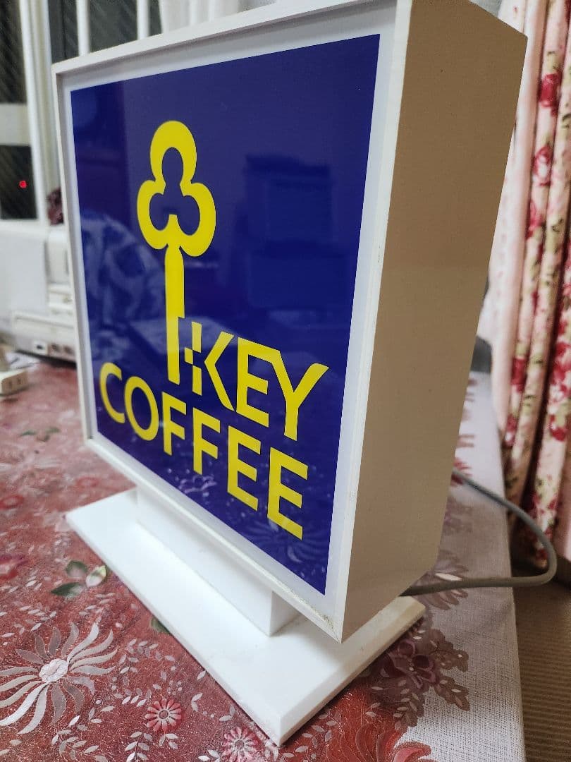 KEY COFFEE 看板 キーコーヒー ロゴサイン レトロ