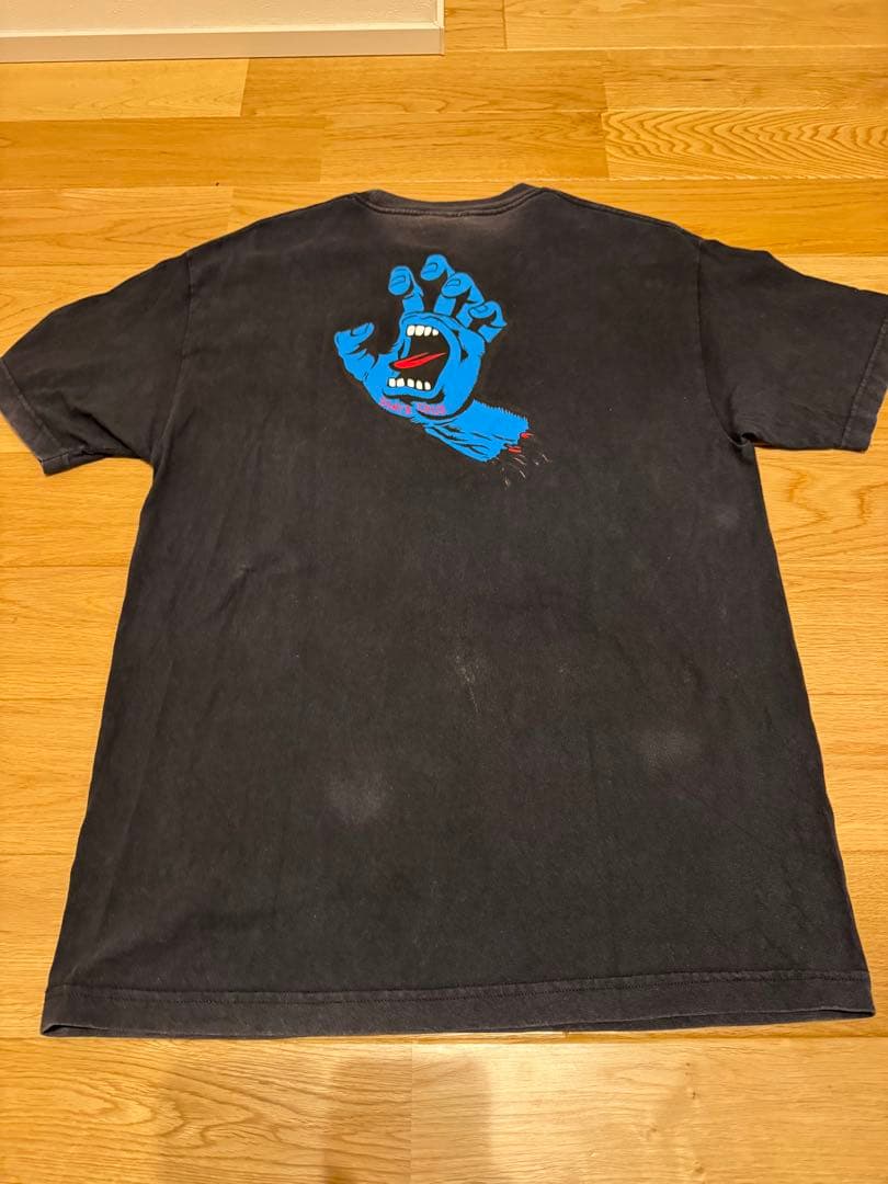 90's 古着 Santa Cruz スクリーミングハンド Tシャツ Lサイズ