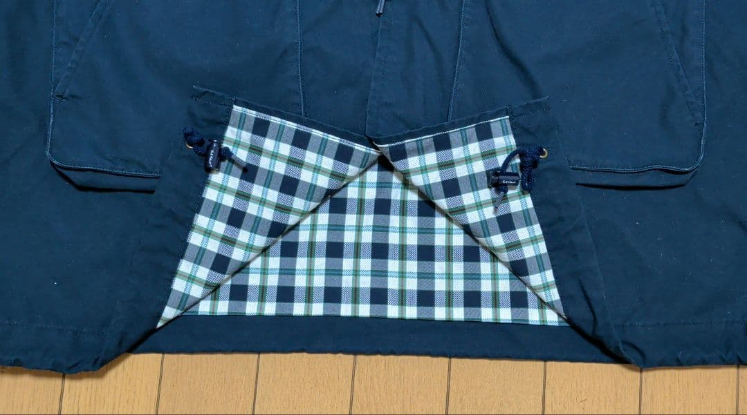 ★値下★【美品】KARLHELMUTカールヘルムモッズコートネイビーピンクハウス