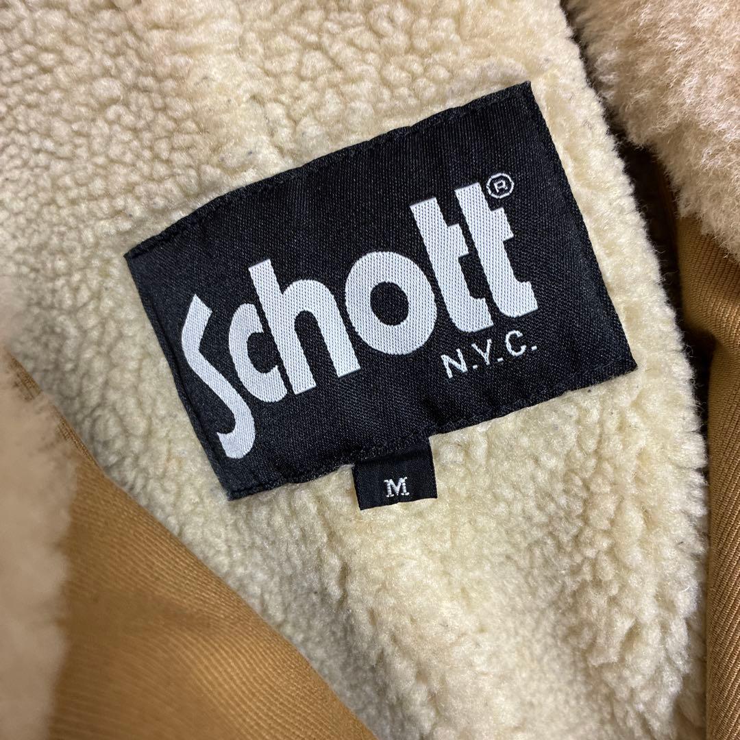 ヨ*ー様 schott ムートン　綿コート　M