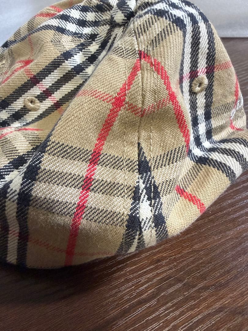 Supreme Burberry Denim 6-Panel キャップ